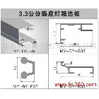 供应美誉金属  3.3公分感应灯箱边框  MY-GY-33