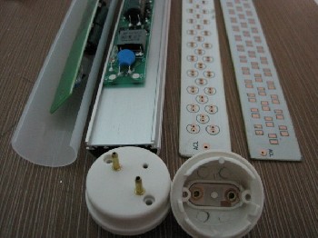 供应MM 贴片led照明灯具/LED日光灯管(铝塑管全套配件)