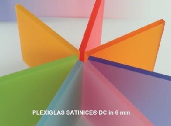 德固赛亚克力PLEXIGLAS磨砂板SATINICE之 6H07 DC