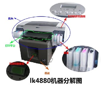 A2万能平板打印机 标识标牌印刷机 标识标牌彩印机