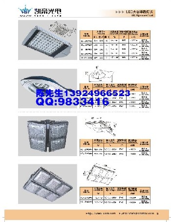 LED大功率路灯头
