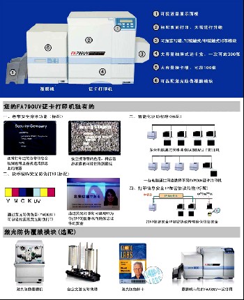 FA790UV 证卡打印机,证卡打印机代理，北京证卡打印机专业代理