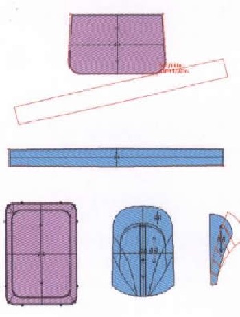 箱包CAD（包袋出格）