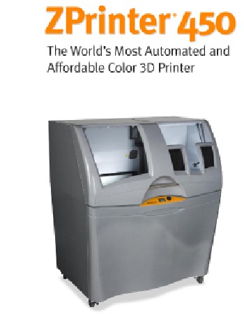 刻宝快速成型机 ZPrinter 450