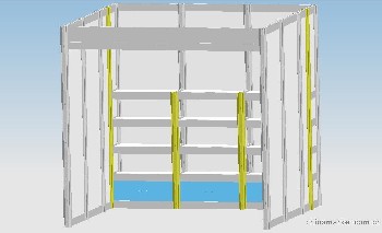 标摊展架  展销会铝材  展位材料  标准展架