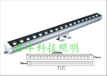 大功率LED洗墙灯、线条灯