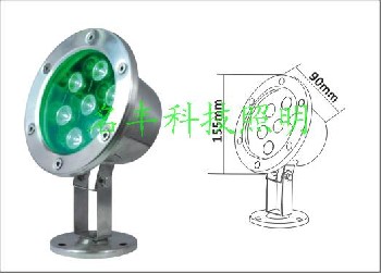 大功率LED水底喷泉灯