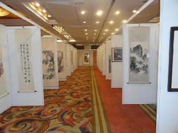 北京八棱柱展板租赁与销售、挂画展板租赁