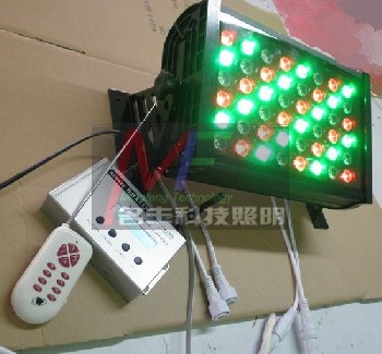 DC24V DMX512外控36W大功率LED投光灯