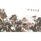 景升自绘专业画师品质保证 纯手绘写意花鸟山水国画作品H44